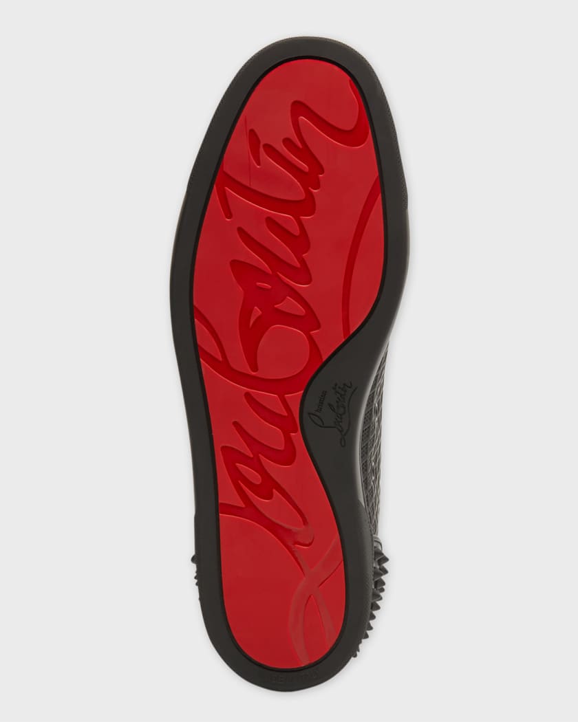 Christian Louboutin Men's Seavaste 2 Red Sole Low-Top Sneakers Neiman
