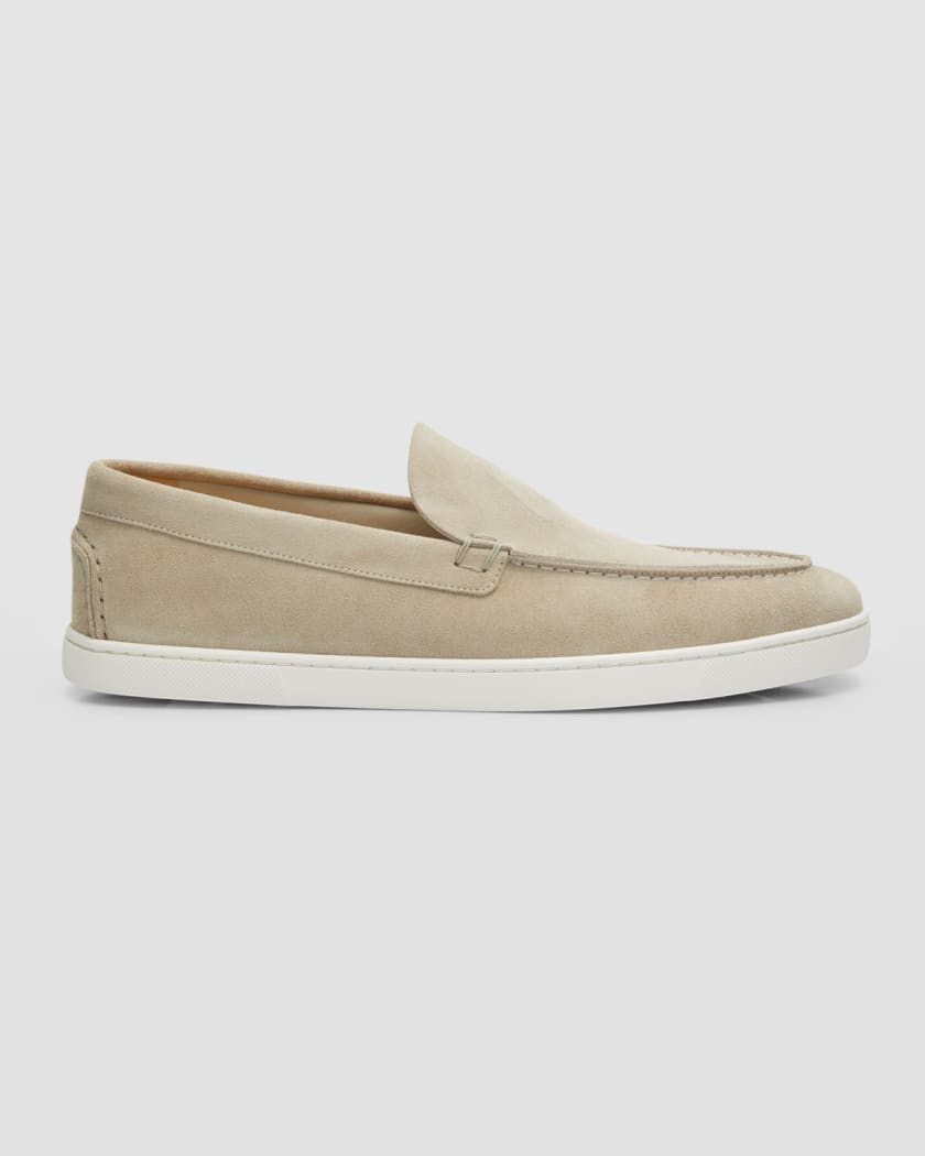 Varsiboat Logo-Embossed Suede Loafers