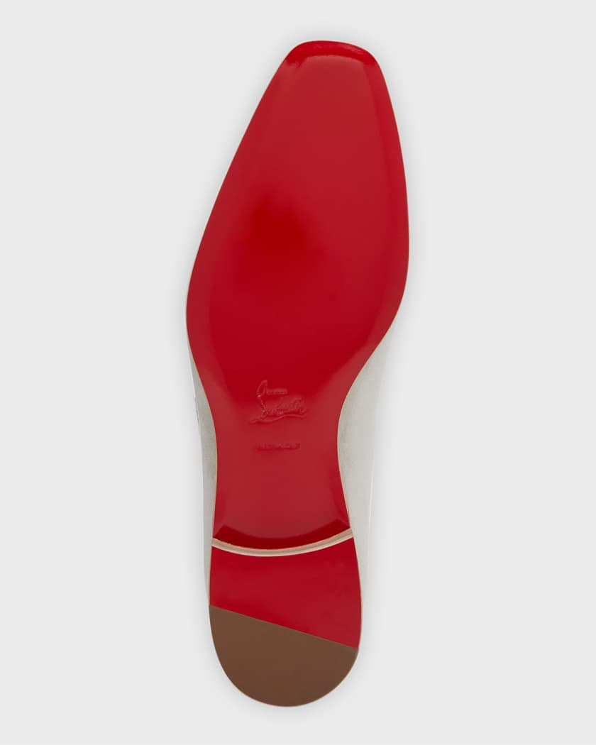 Red Soles Paint For Louboutin Red Bottoms Designer Loafers Men