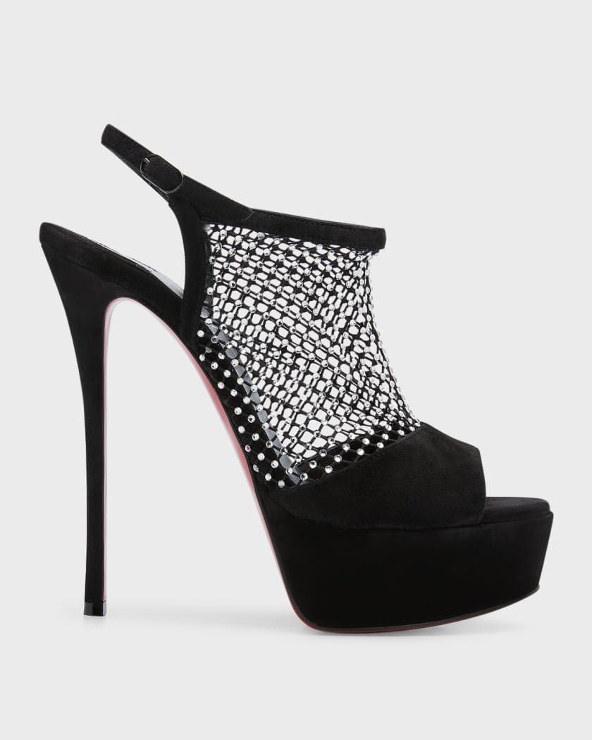 Christian Louboutin, Shoes, Christian Louis Vuitton Crystal Red Bottom  Heels