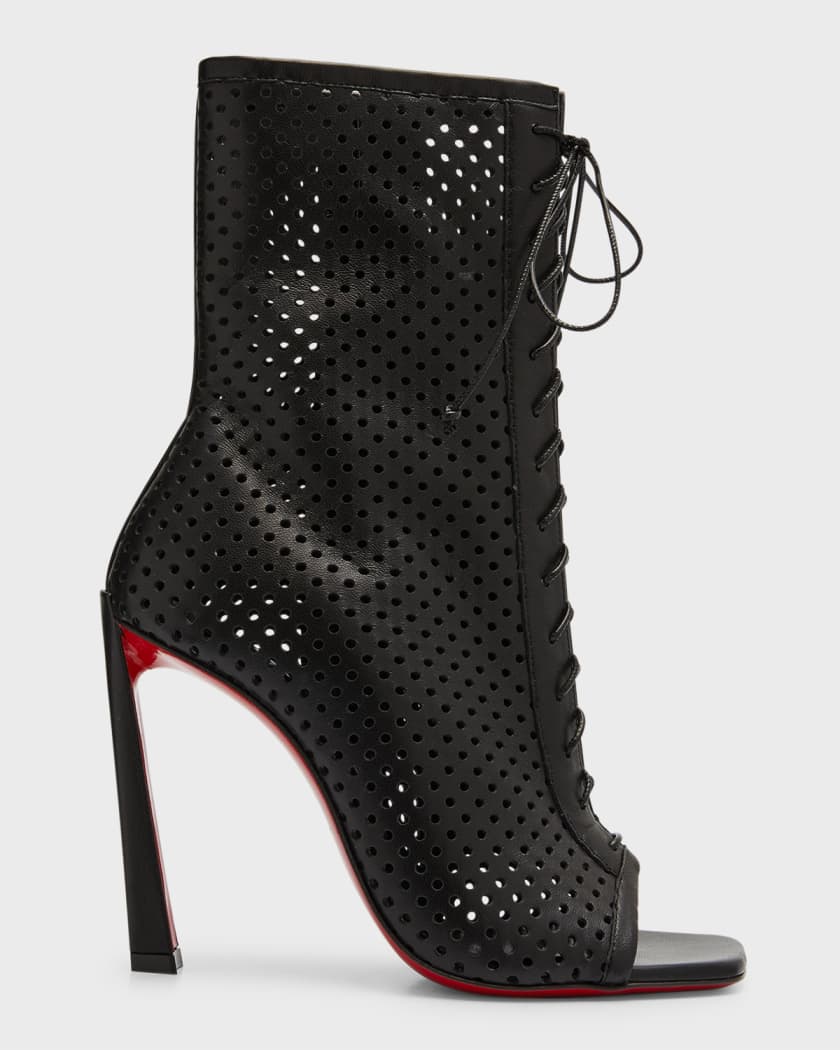 Lace up red bottoms discount