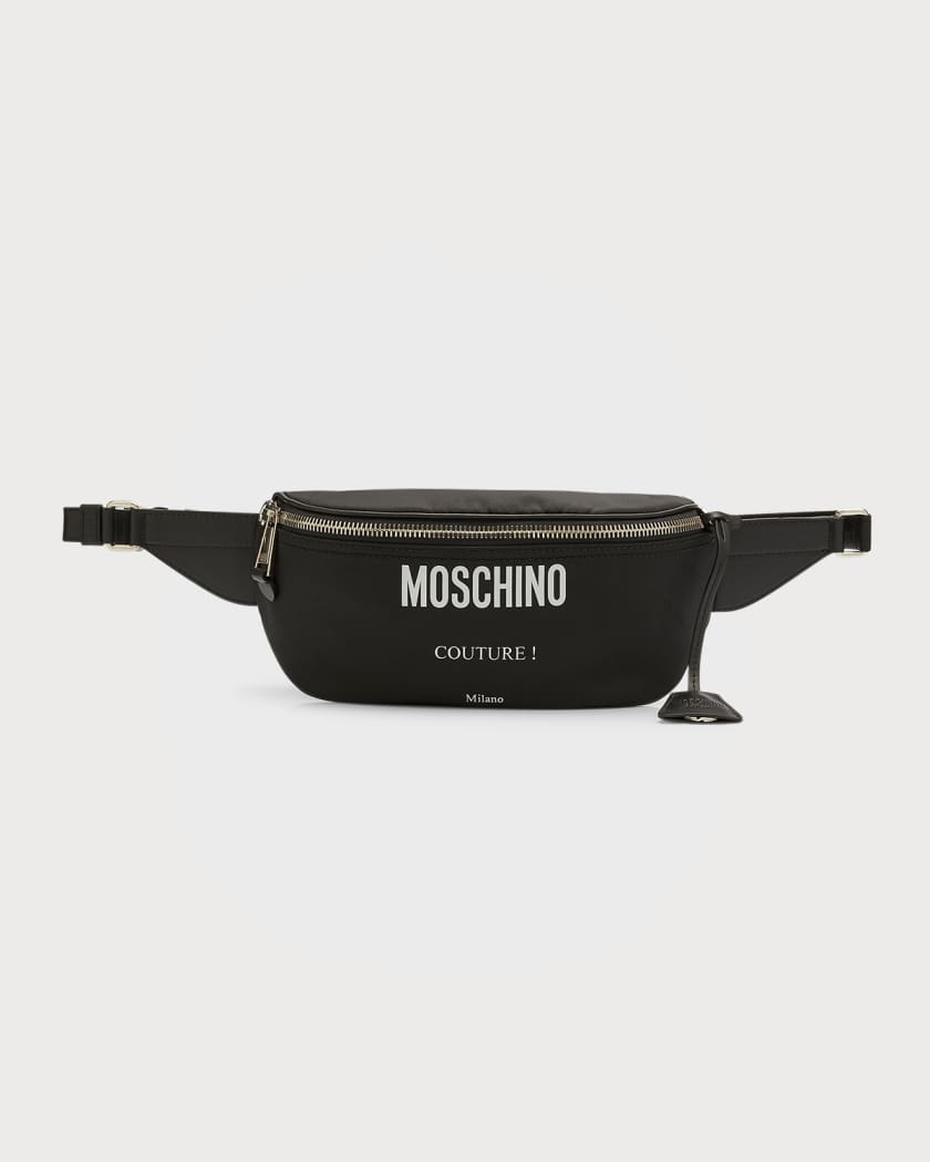 Golven ideologie Tulpen Moschino Men's Nylon Logo Belt Bag | Neiman Marcus