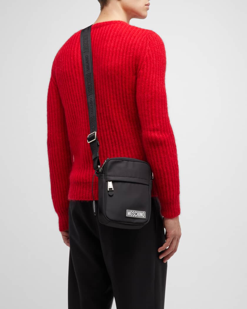 Moschino shoulder store bag with logo