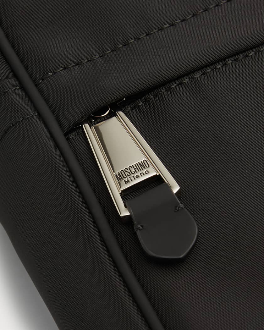 Moschino Men s Logo Shoulder Bag Neiman Marcus