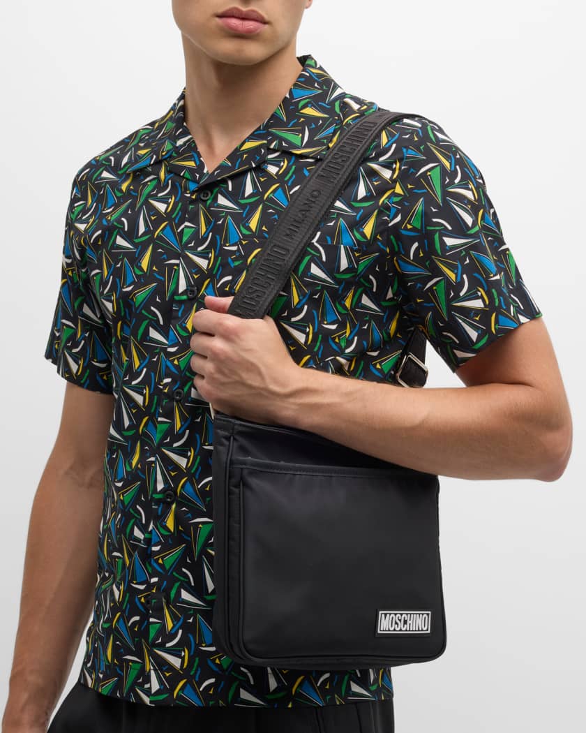 Moschino nylon crossbody bag on sale