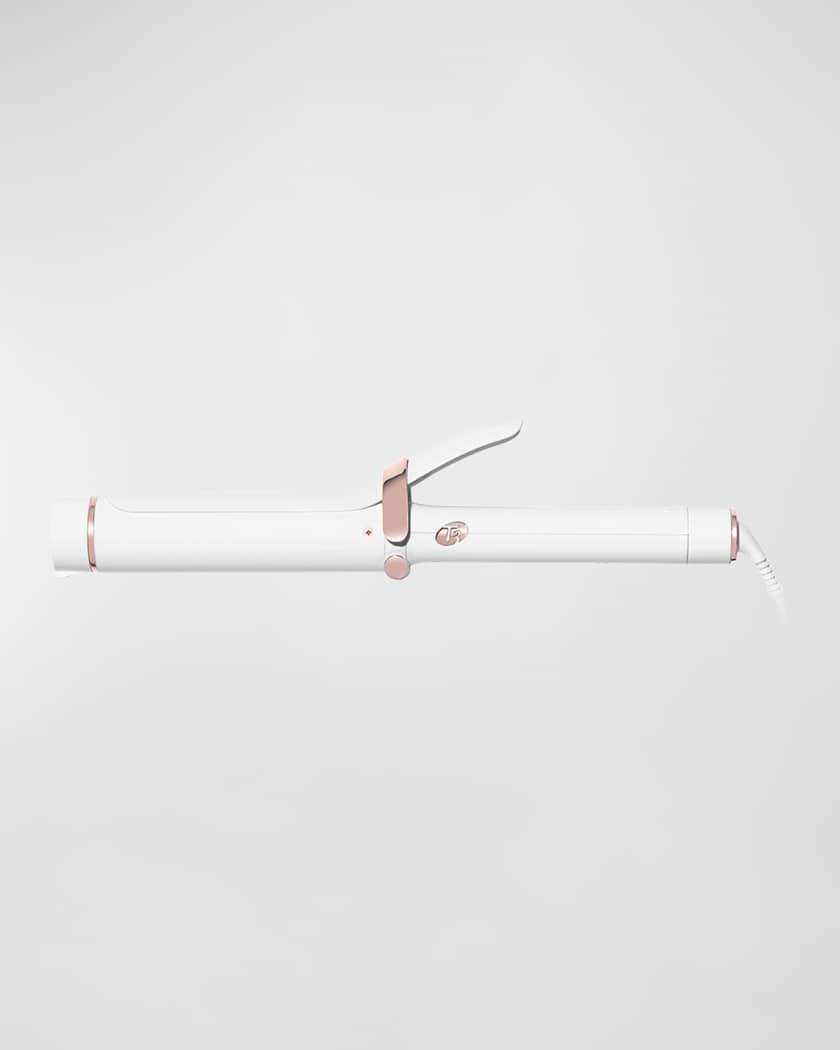 Single pass curling top iron