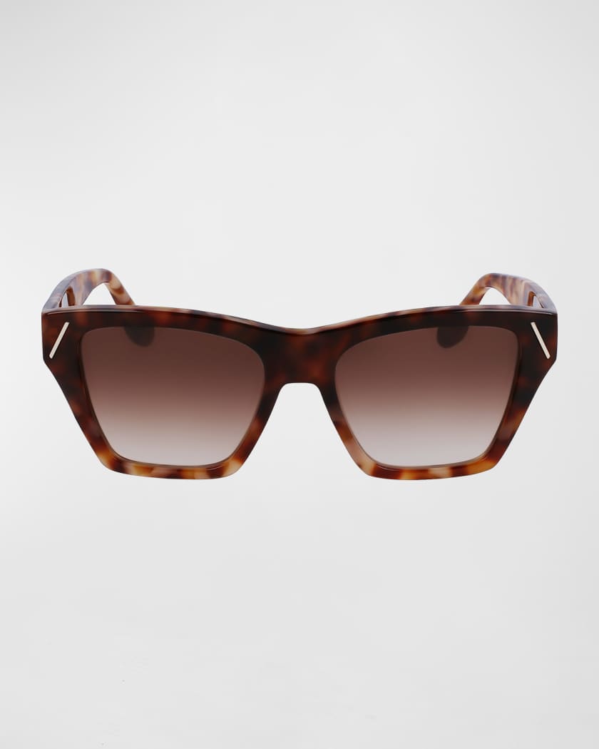 サングラス Victoria Beckham - Classic Victoria Mirage Sunglasses Victoria Beckham Classic Logo Square Sunglasses | Liberty