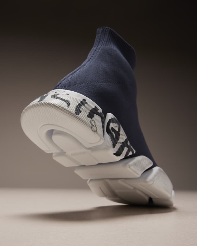 Balenciaga Men's Speed 2.0 Lt Graffiti Knit Sneakers | Neiman Marcus