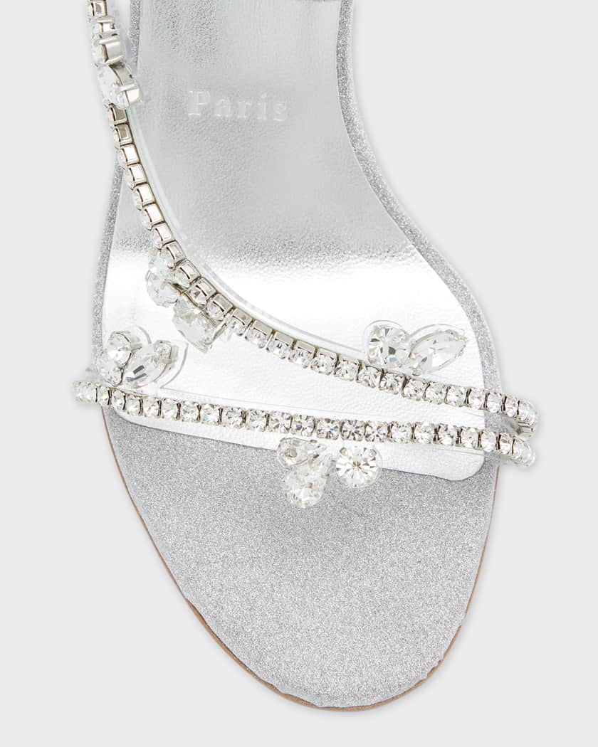 Crystal red bottoms hotsell