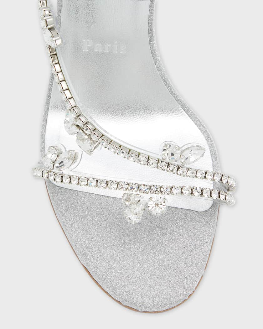 Wedding Title Flip Flops with Rhinestone Embellishment