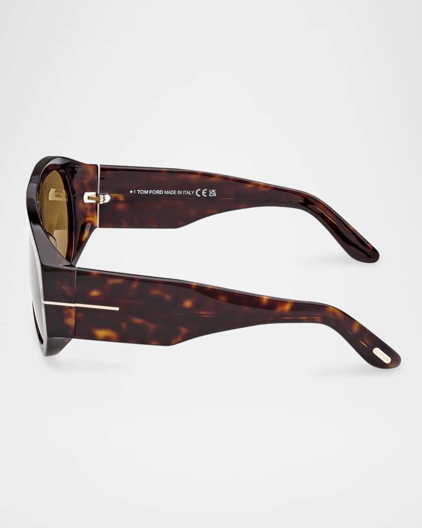 Men's Bronson T-Logo Shield Sunglasses
