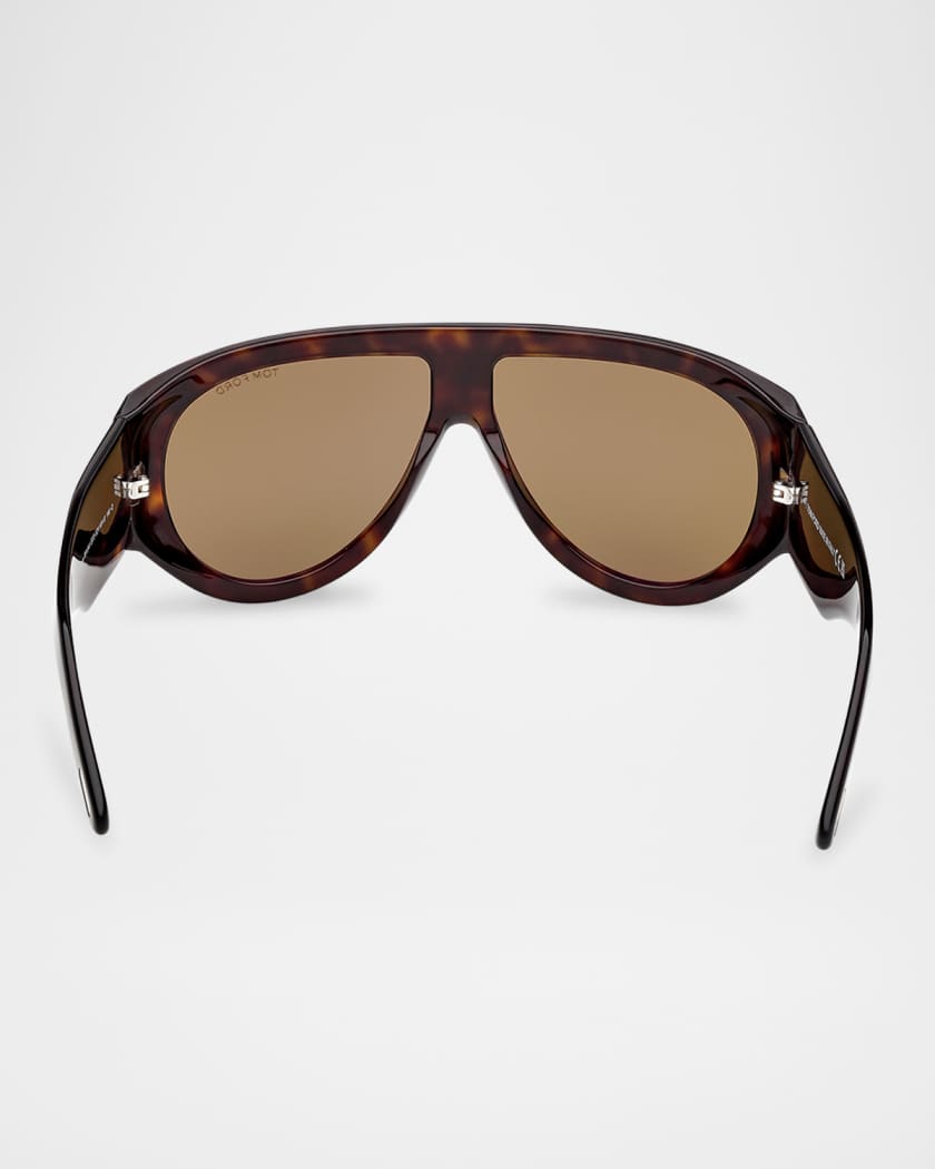 Men's Bronson T-Logo Shield Sunglasses