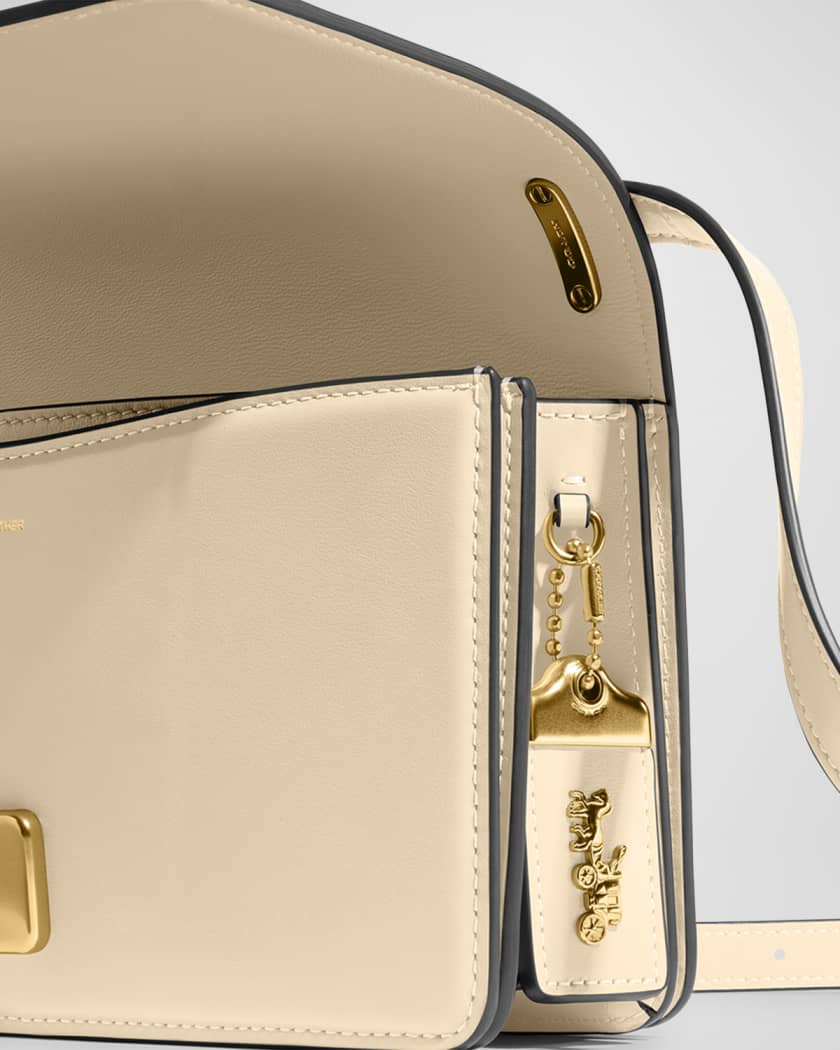 Coach Elevated Luxe Leather Shoulder Bag Neiman Marcus
