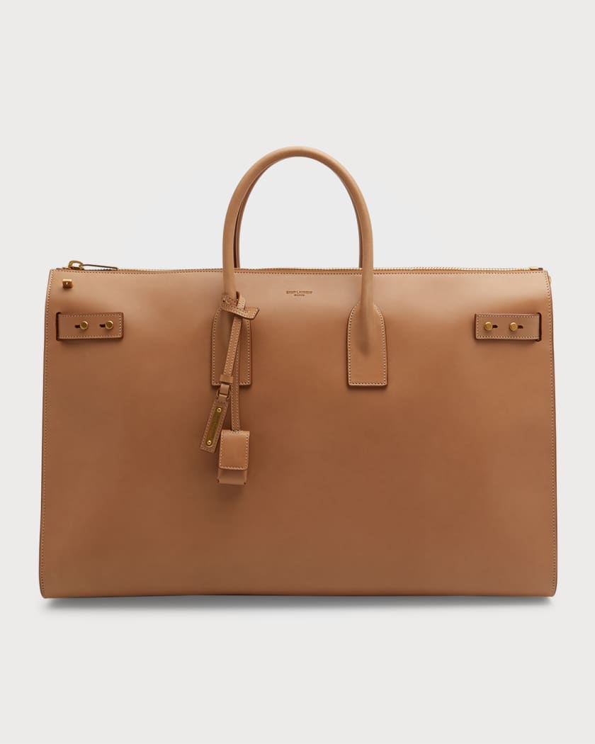Coeur Small Leather Shoulder Bag in Brown - Saint Laurent