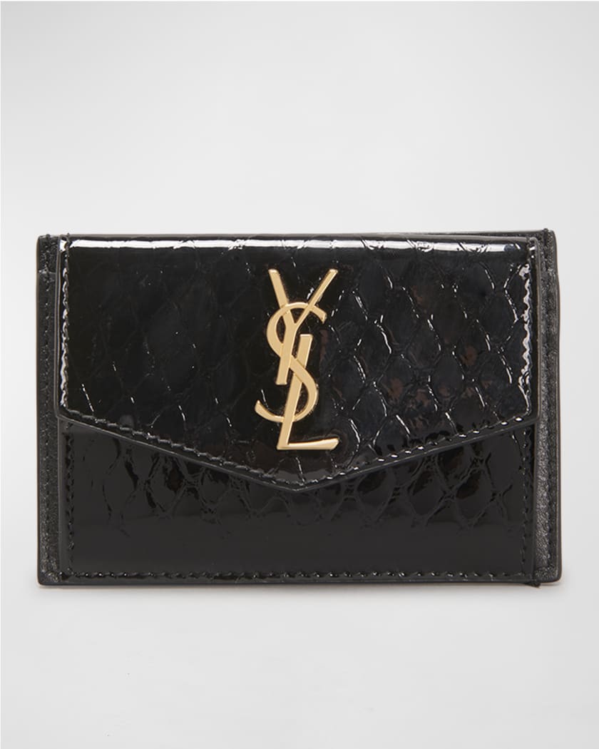 YSL Fragments Card Case and Flap Card Case/Unboxing/Comparisons/What fits 