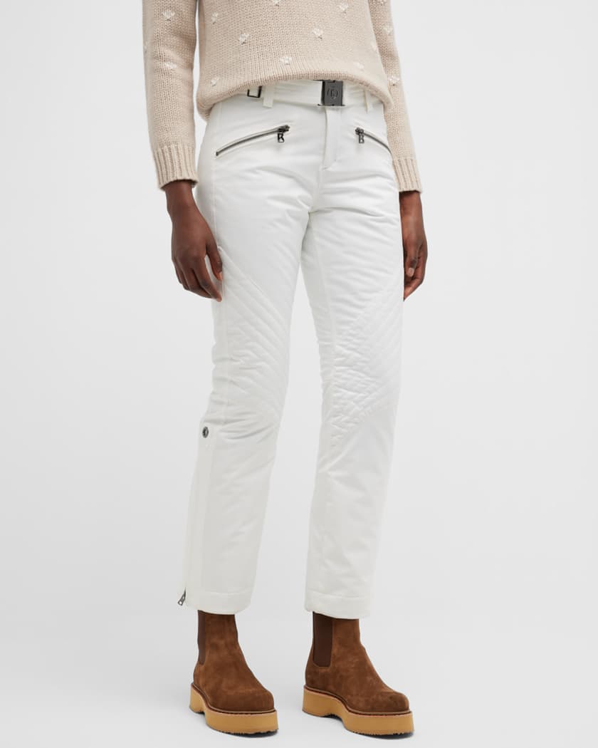 Hazel straight ski pants in white - Bogner