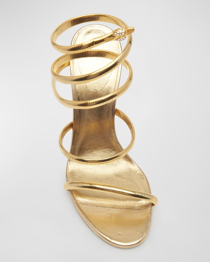 Snake ankle hotsell wrap heels