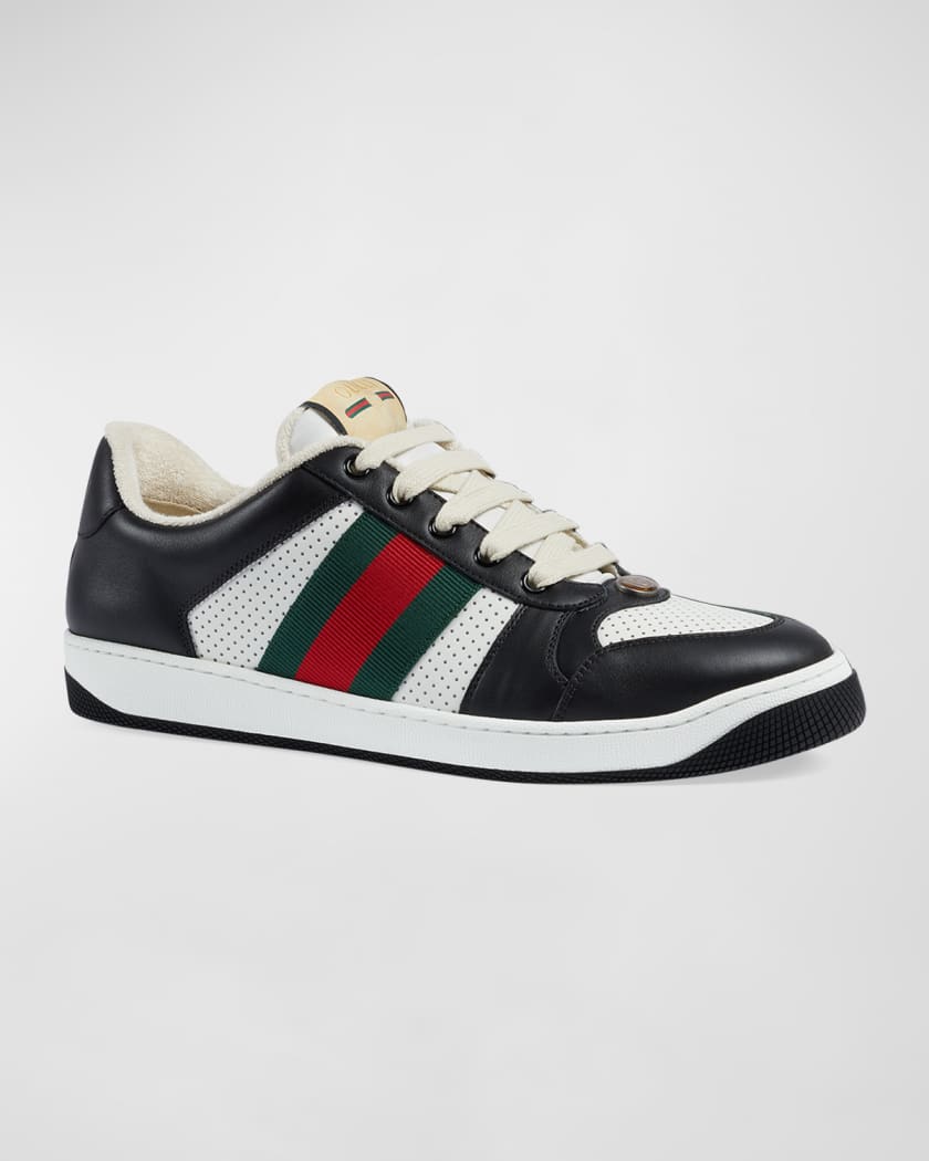 Gucci Screener GG Trainer in Black for Men