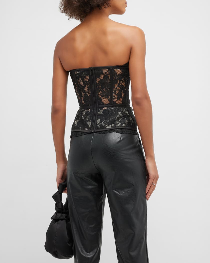 Her Praha quilted circular bustier-