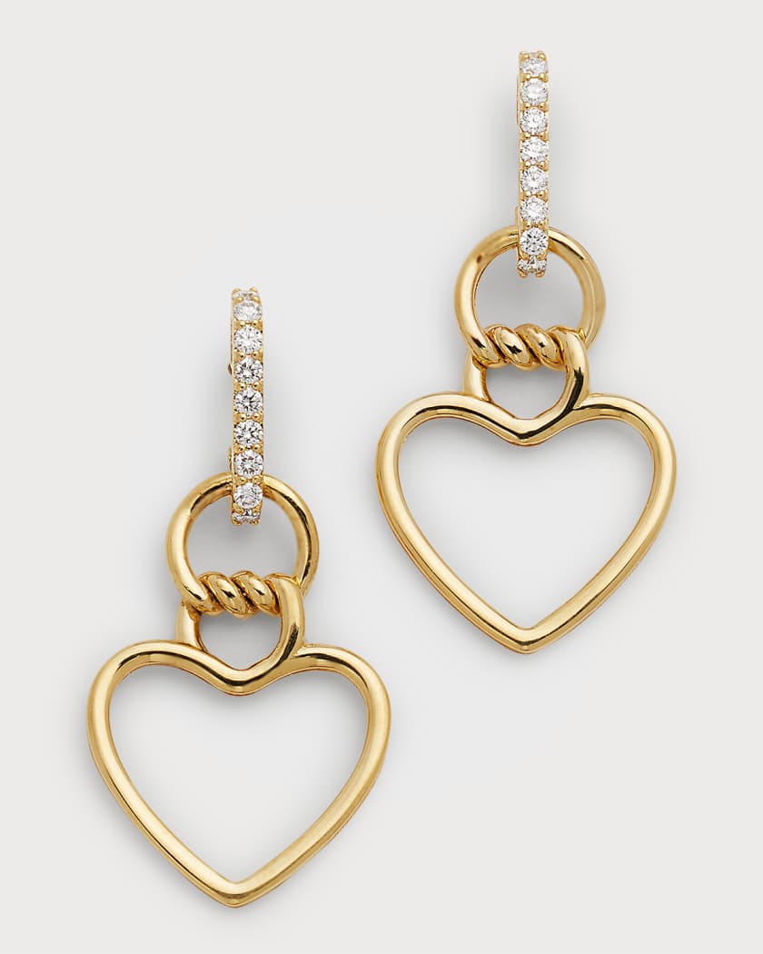 Roberto coin heart earrings deals