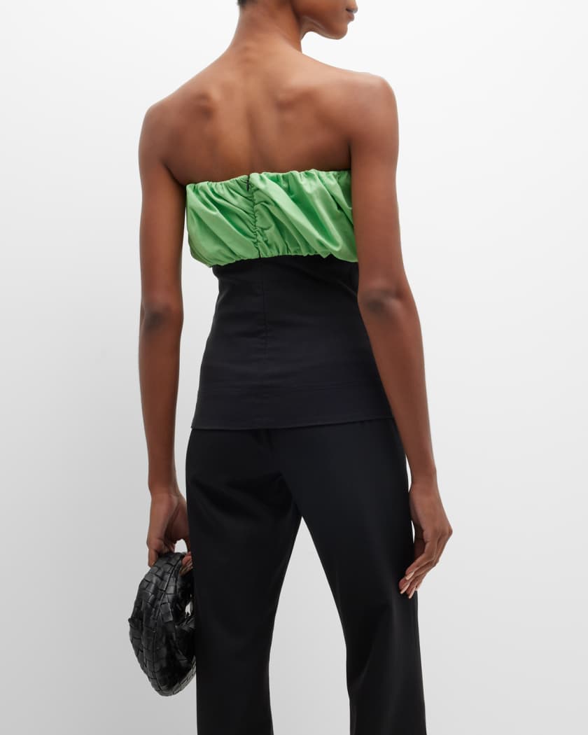 ガニー GANNI ビスチェ taffeta bustier top-