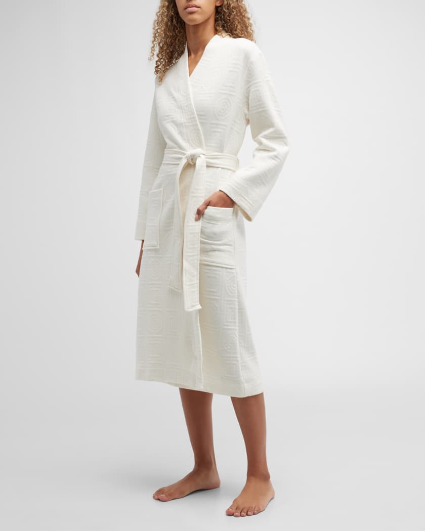 Quilted Infinity Jacquard Robe