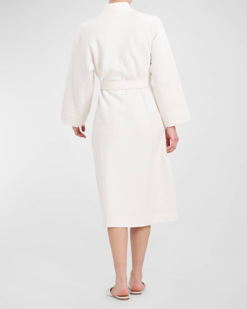 Quilted Infinity Jacquard Robe