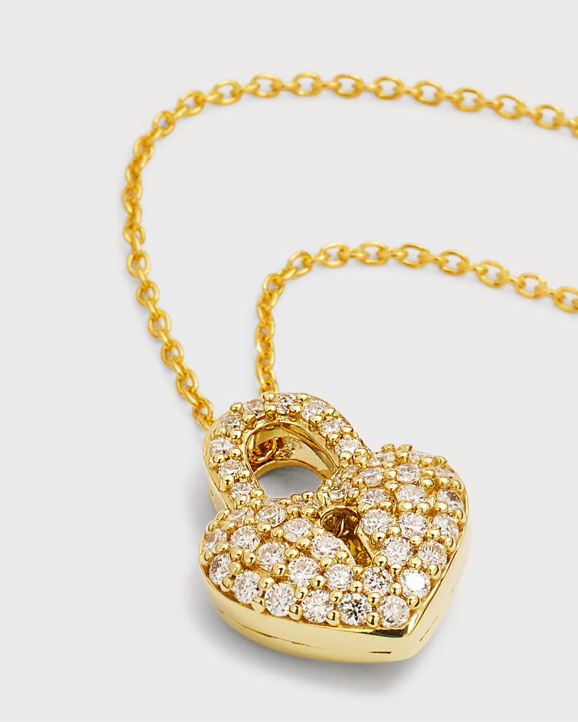Roberto Coin Small Yellow Heart Medallion Necklace – Bailey's Fine Jewelry