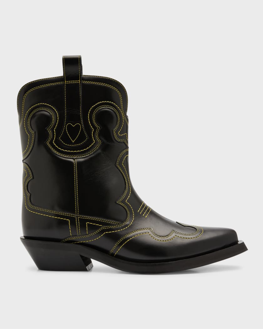 Ganni booties best sale