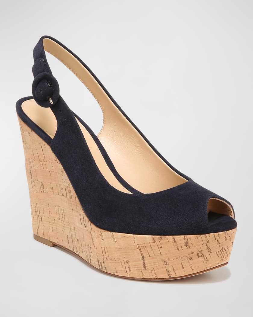 Veronica beard dali platform wedge cheap sandal