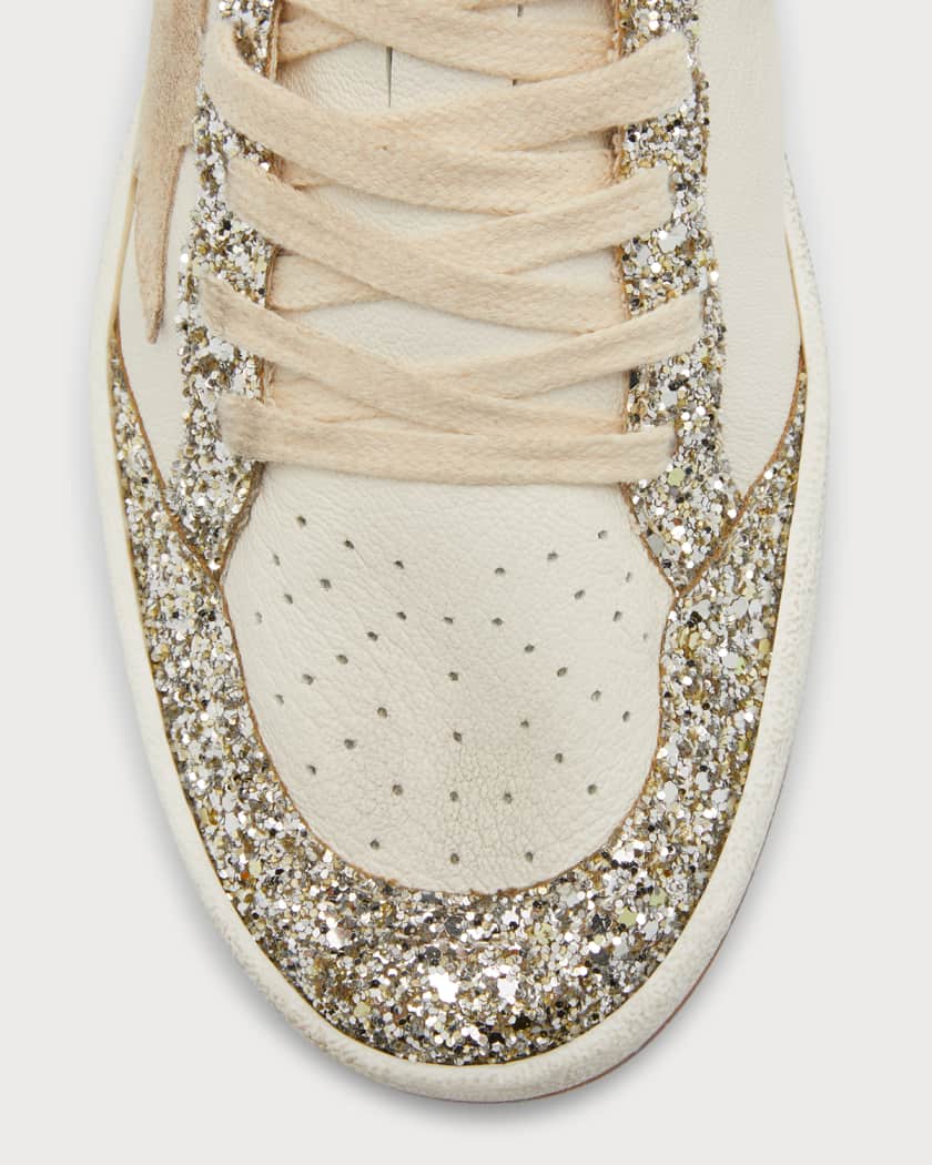 tijdelijk Wetland Prominent Golden Goose Ballstar Glitter Low-Top Sneakers | Neiman Marcus