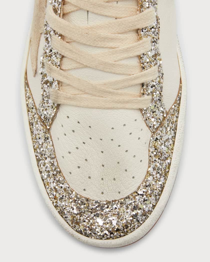 Golden goose ball discount star glitter sneakers
