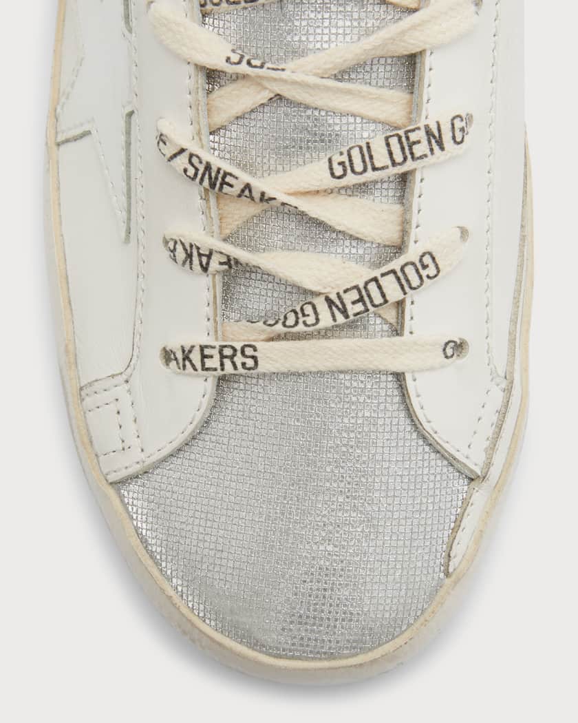 Golden goose superstar multi metallic sneakers clearance