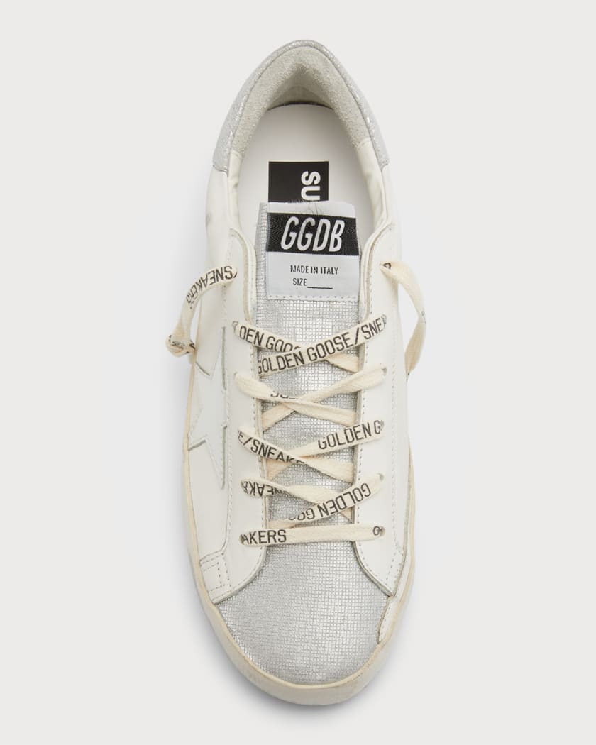Golden goose superstar multi metallic sneakers clearance