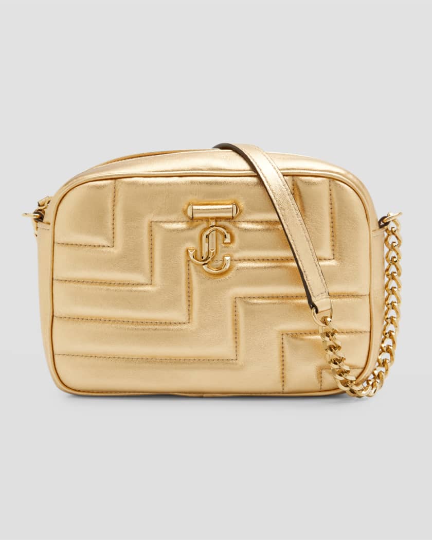 Gold Camera Bag