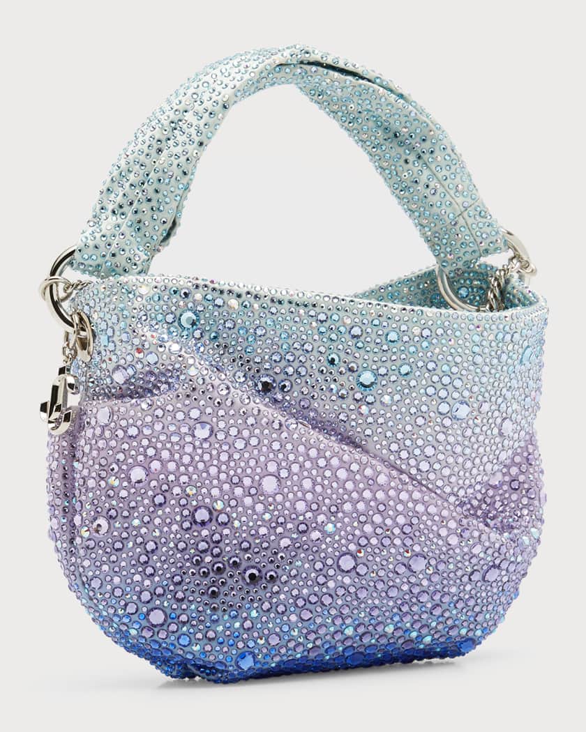 Bonny Allover Crystal Top-Handle Bag