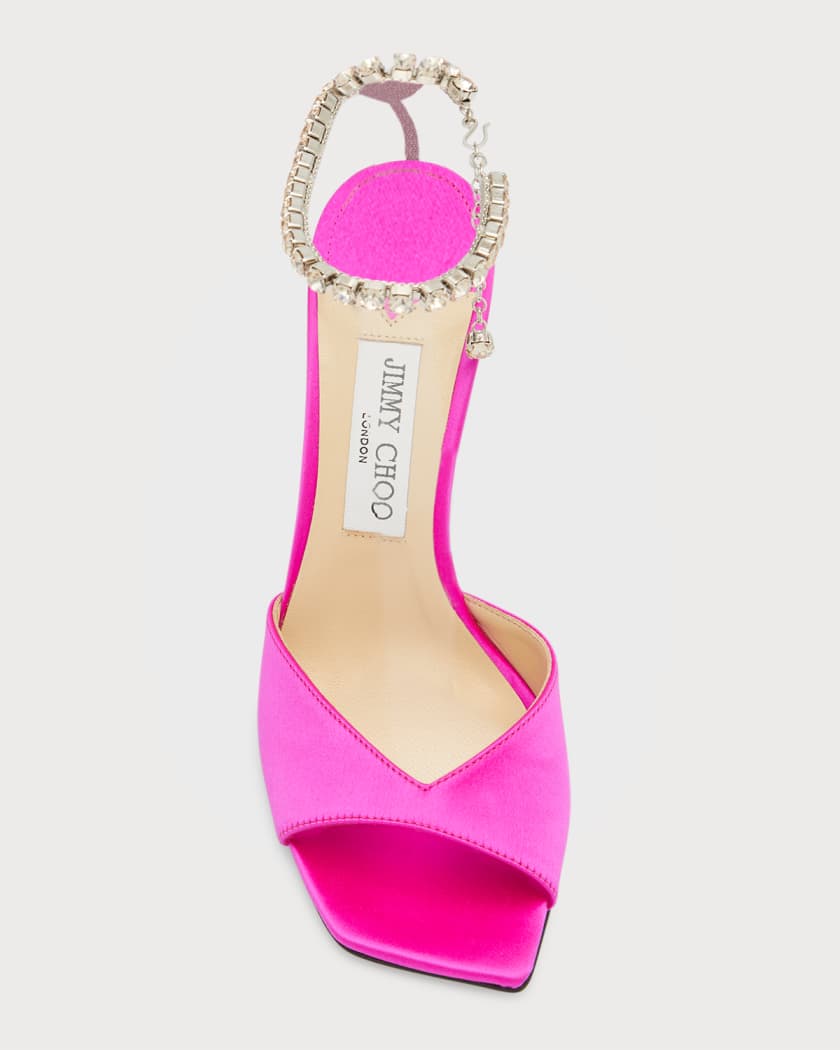 Jimmy choo pink sandals best sale