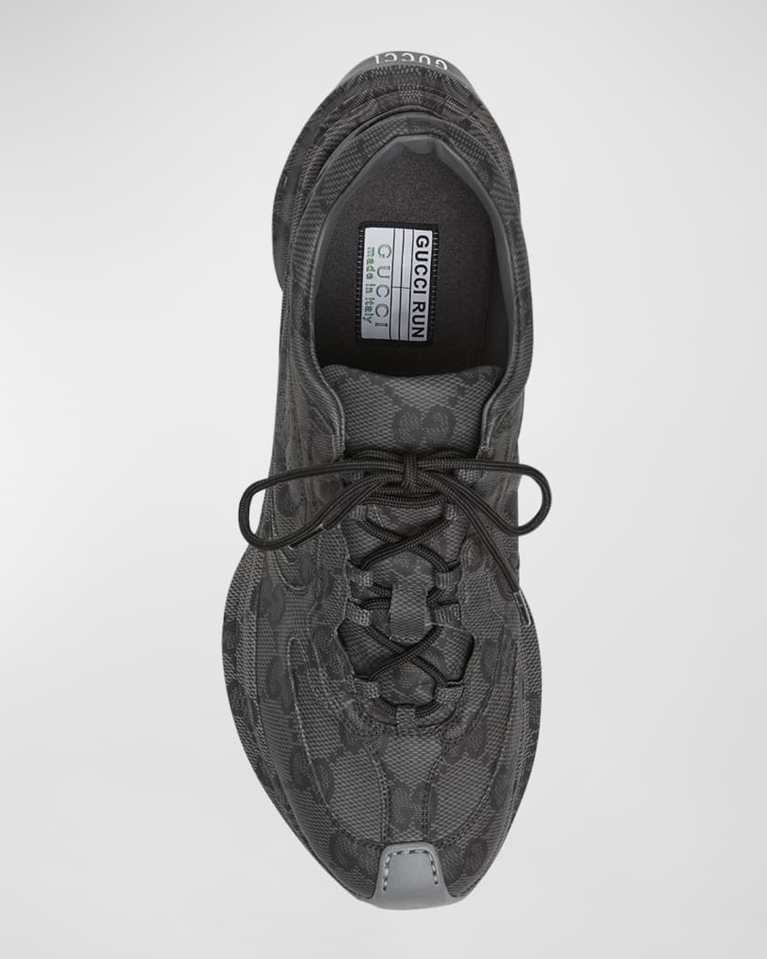 Men's Run Allover GG Fashion Sneakers