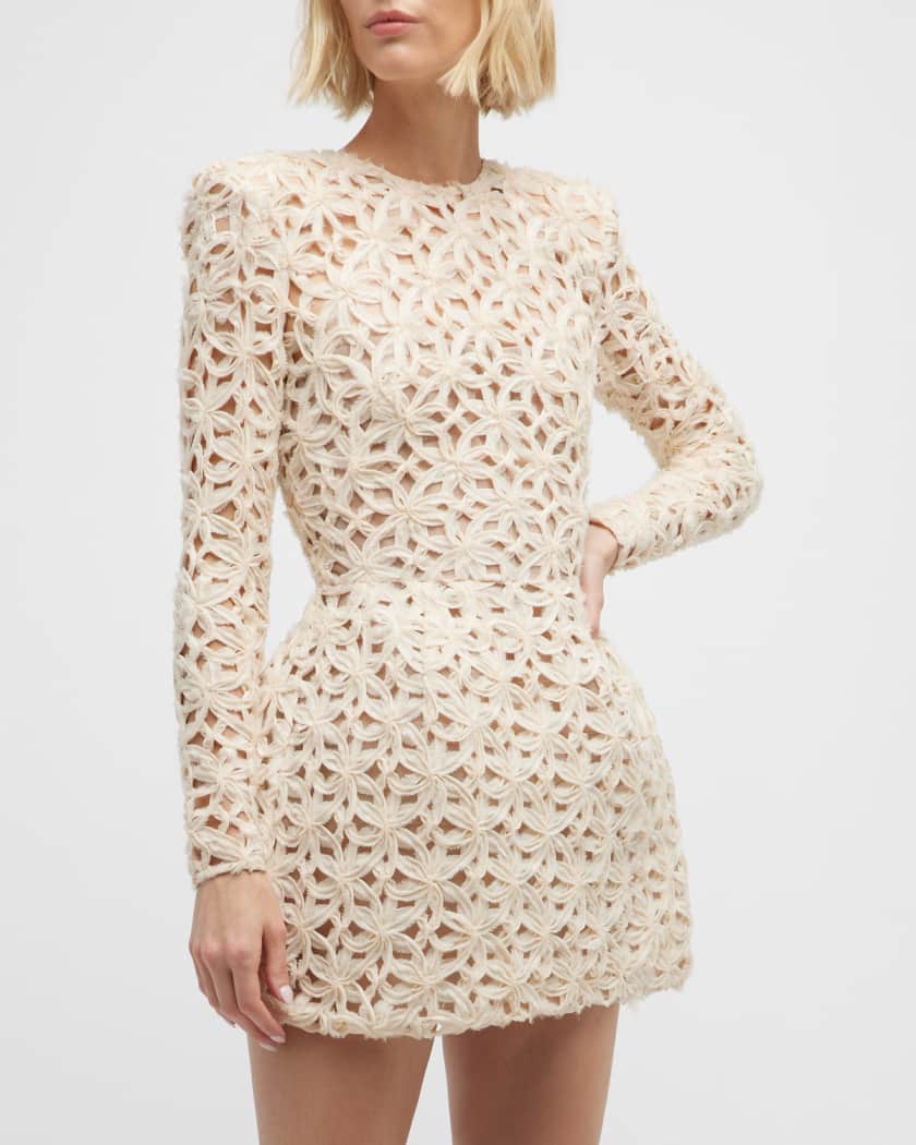 Casey Floral Fit Flare Mini Dress