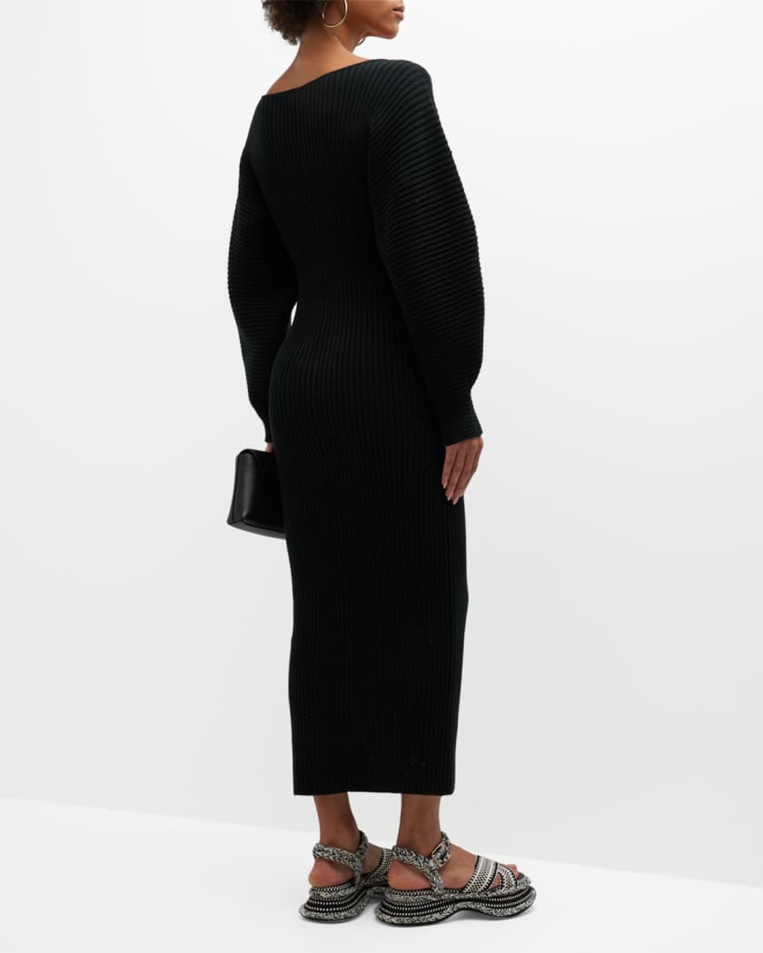 Mara Hoffman Marilyn Rib-Knit Sweater Dress | Neiman Marcus