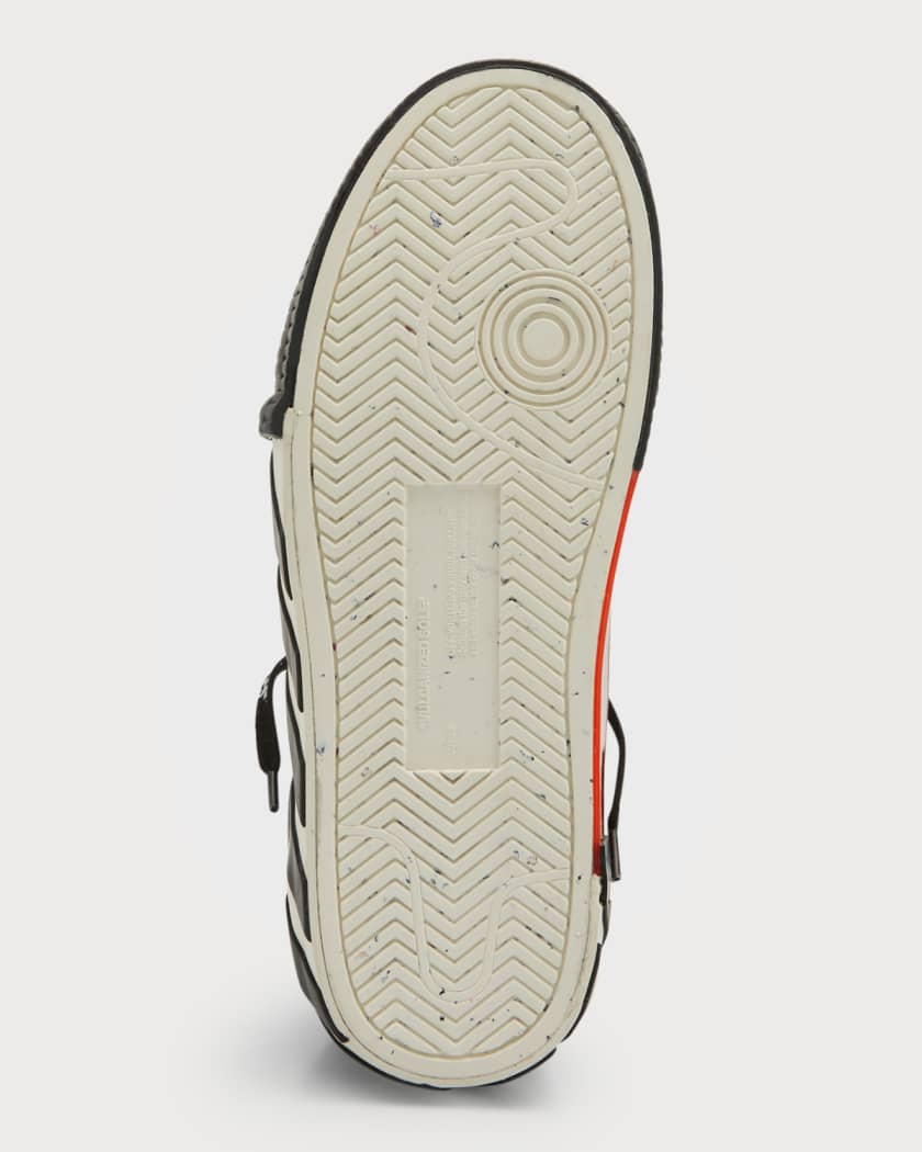 voor de hand liggend Kwalificatie fluiten Off-White Vulcanized Leather Low-Top Sneakers | Neiman Marcus