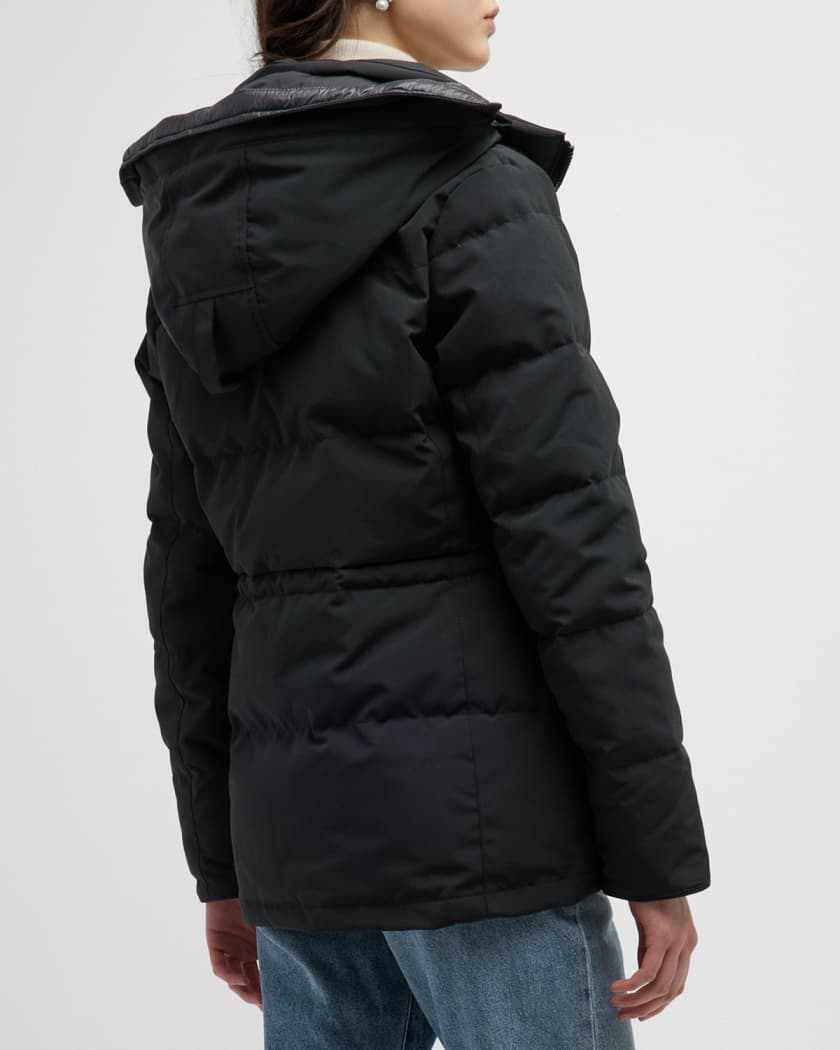 Canada goose chelsea parka black shop