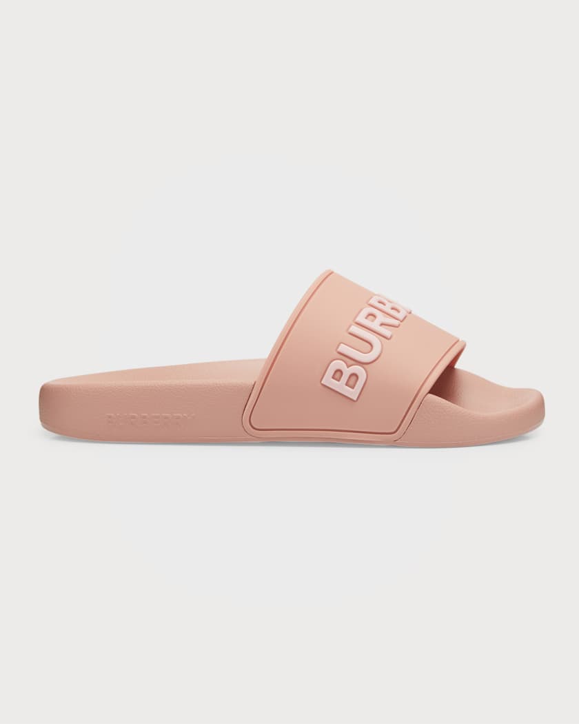 Burberry pool slides discount
