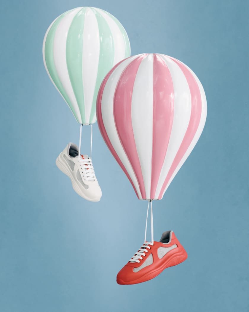 Men's Americas Cup Rubber Trainer Sneakers