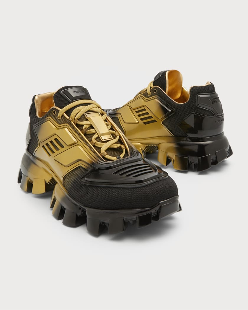 Prada Cloudbust Thunder Sneakers in Yellow for Men