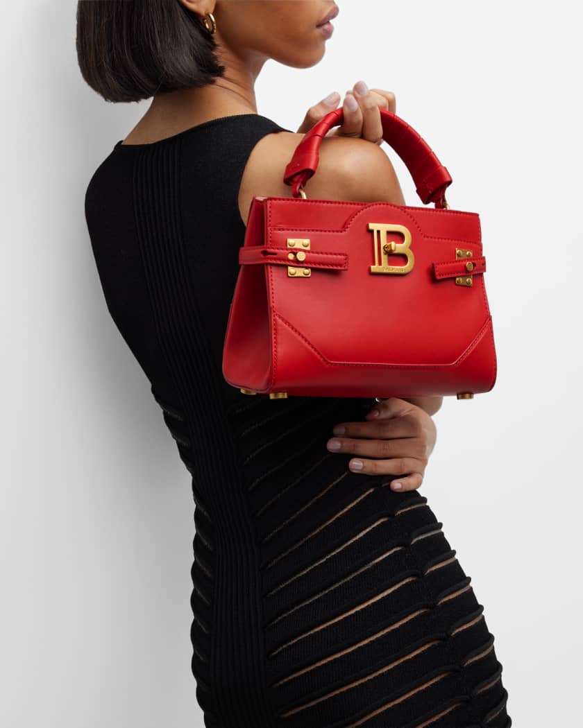 BBuzz 22 Calf Leather Top-Handle Bag