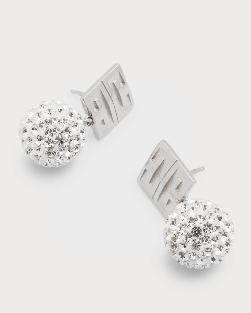 Givenchy diamond stud earrings top