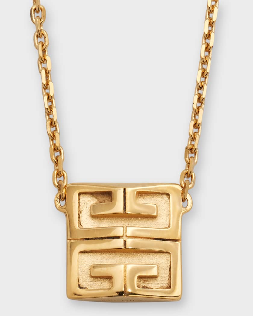 Givenchy 4G Pendant Necklace, Gold | Neiman Marcus