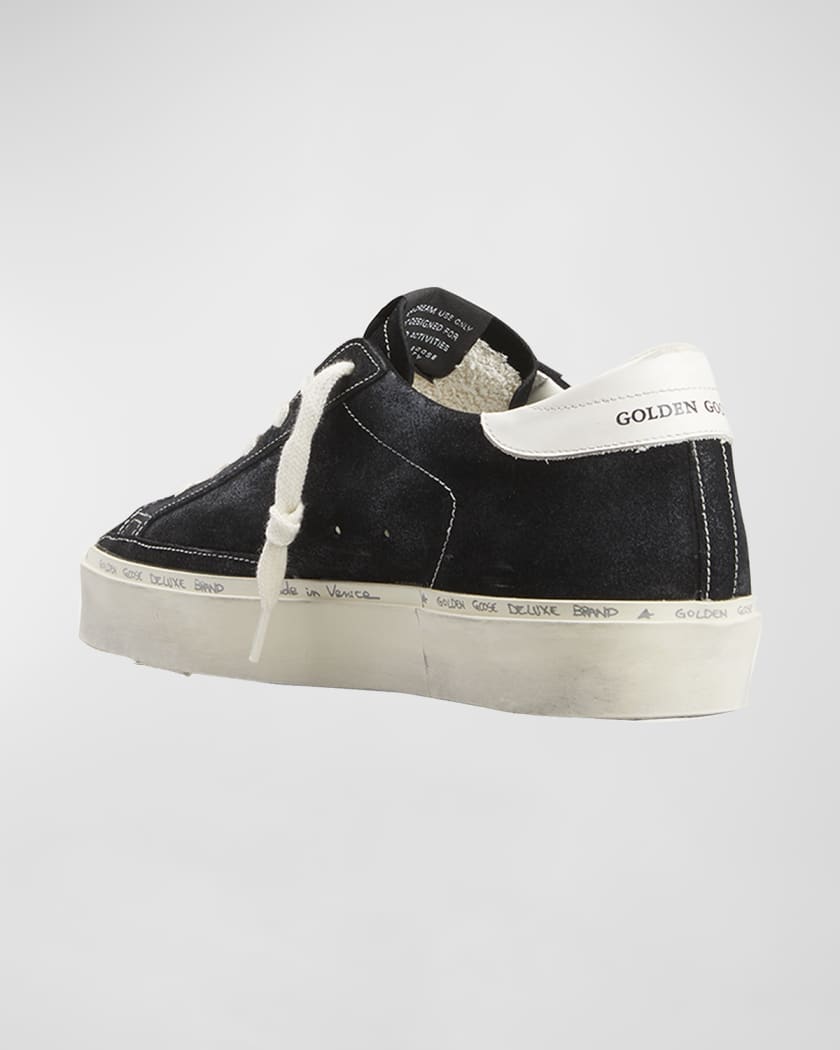Hi Star Low-Top Suede Court Sneakers