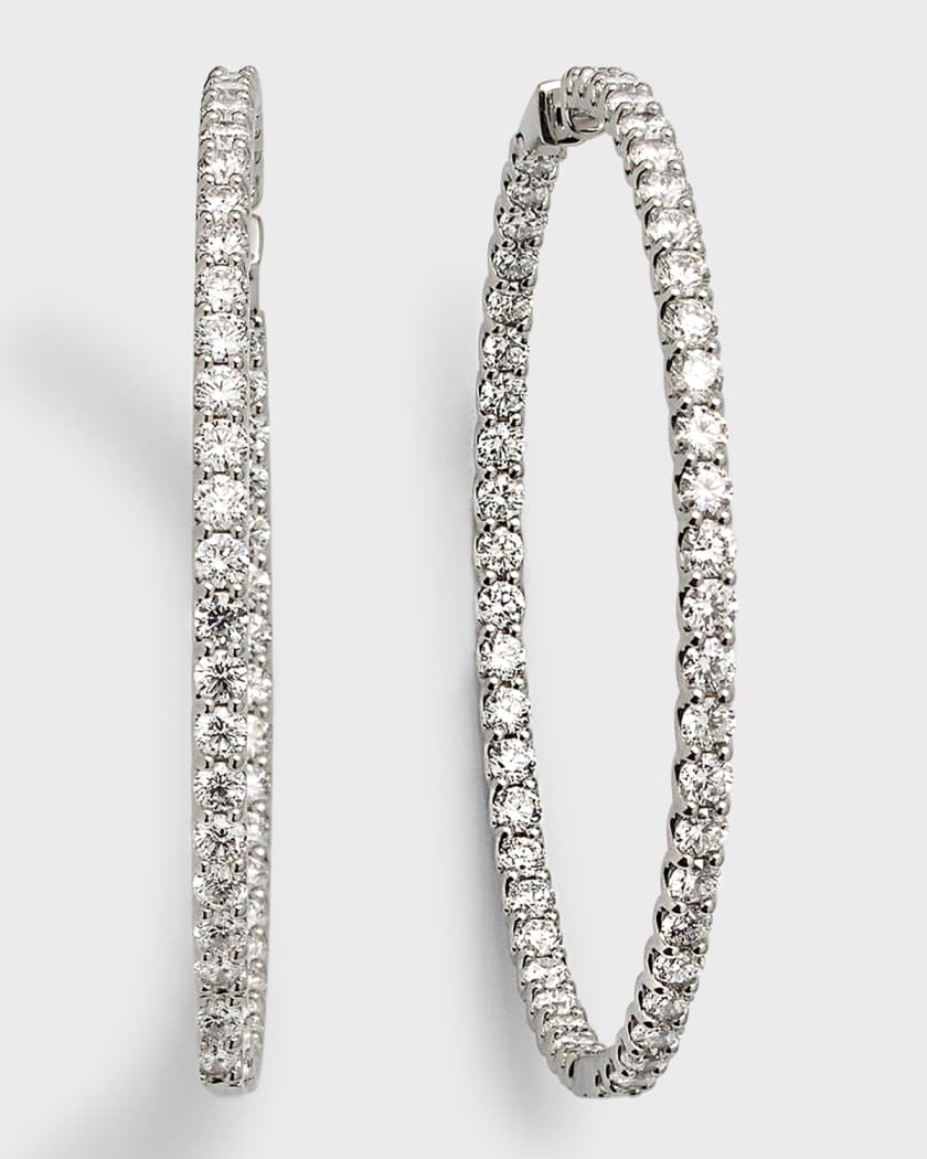 Neiman marcus shop hoop earrings
